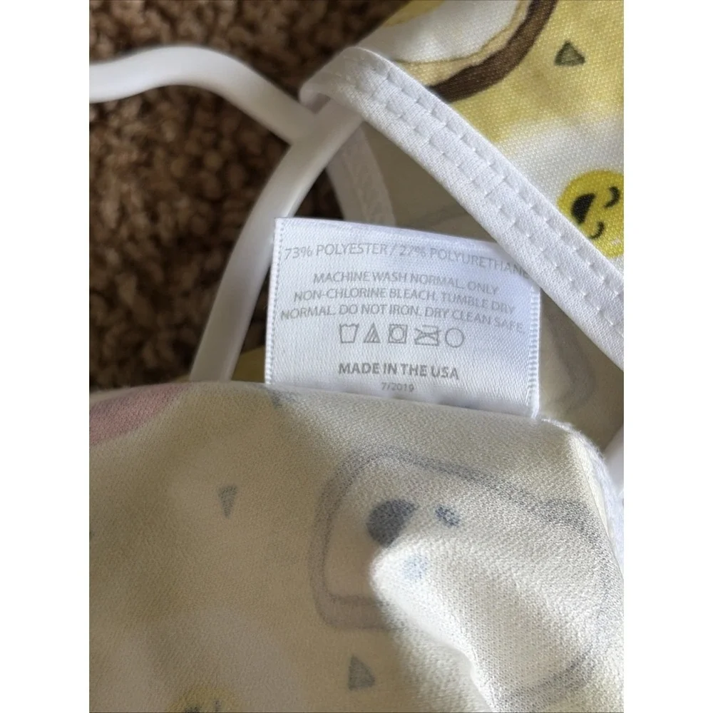 Bapron Baby Made in USA Bacon Eggs Smiley Breakfast Baby Toddler Preschool Apron